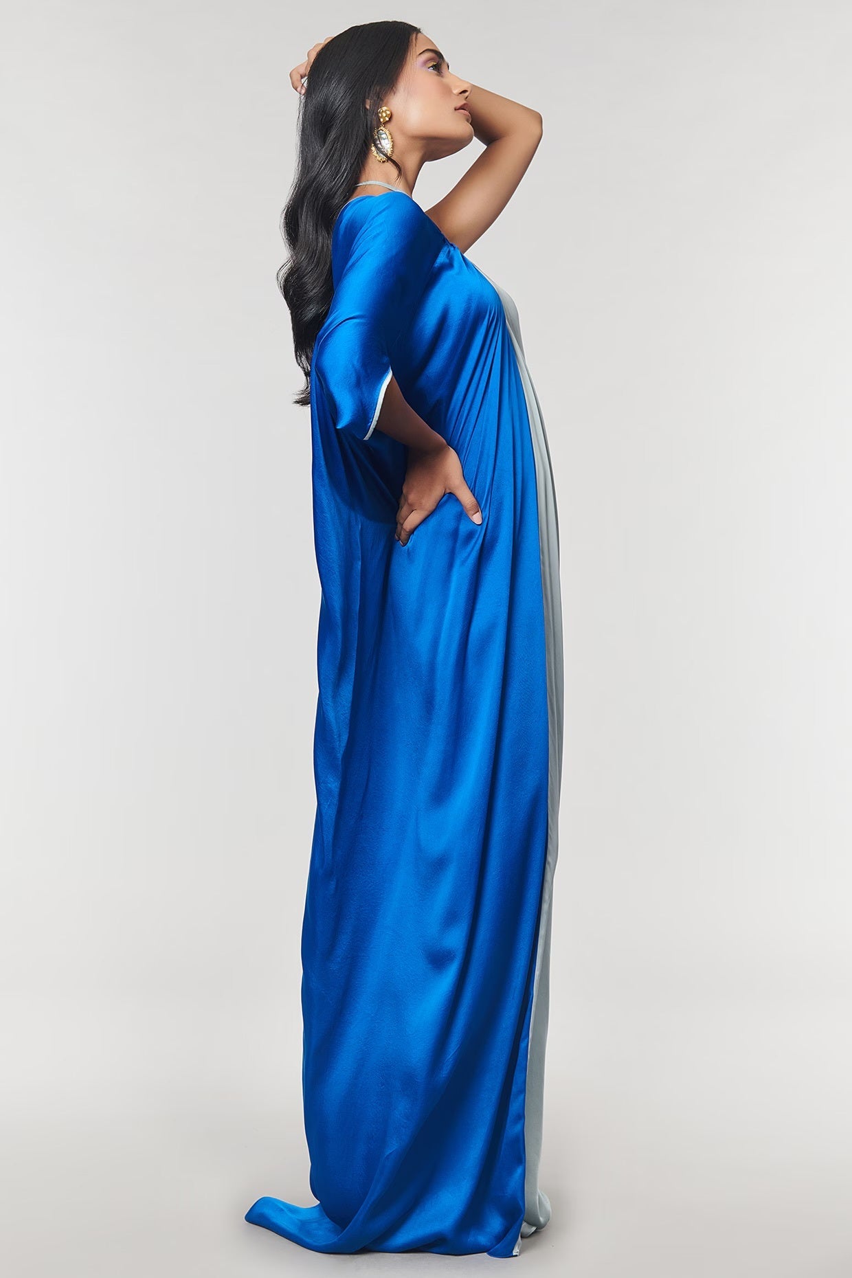 Amit Aggarwal x Wendell Rodricks One shoulder Ring Gown Size M