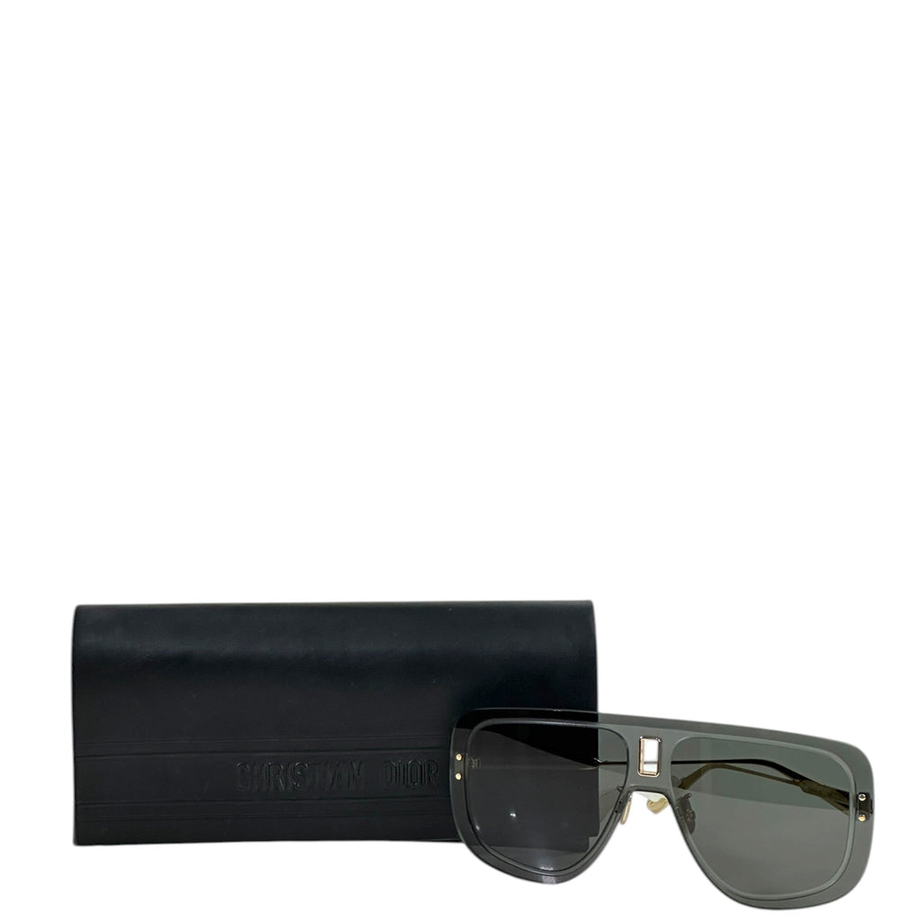 Christian Dior UltraDior MU Sunglasses Black Lens