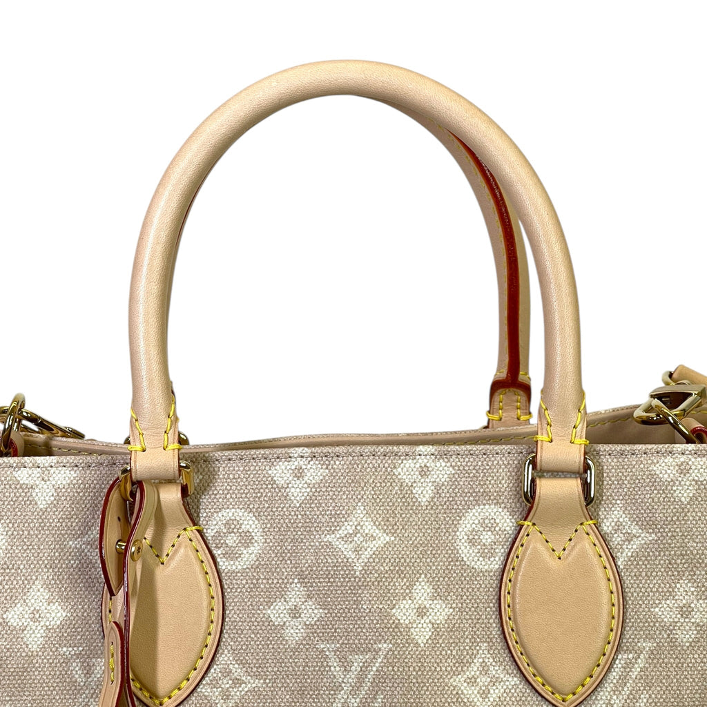 Louis Vuitton OnTheGo Organizer Tote Beige Monogram