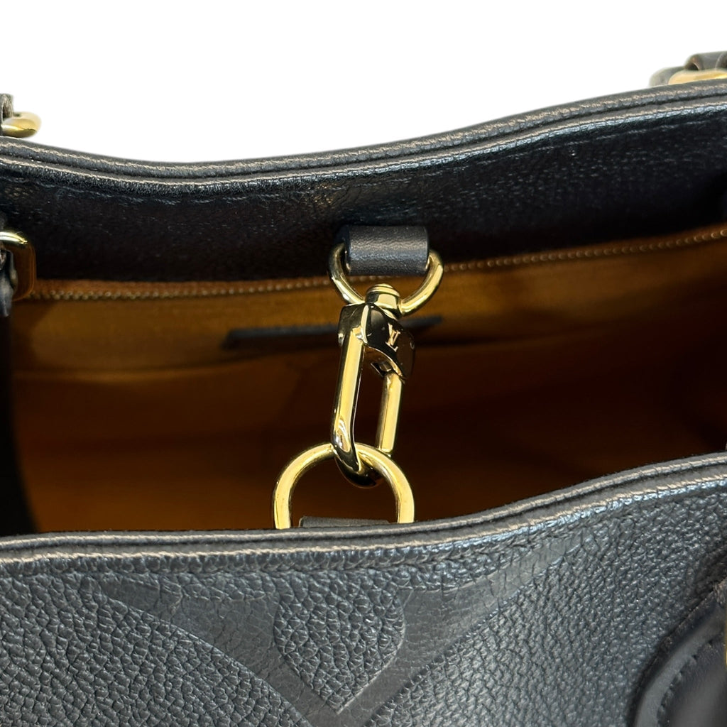 Louis Vuitton OnTheGo MM Black Monogram Empreinte