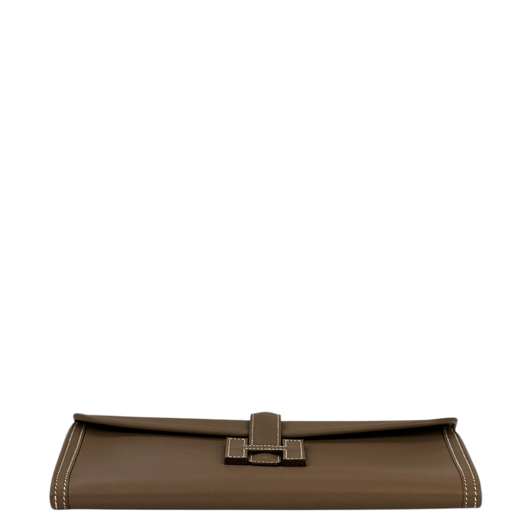 Hermès Jige Elan 29 Clutch Etoupe Swift