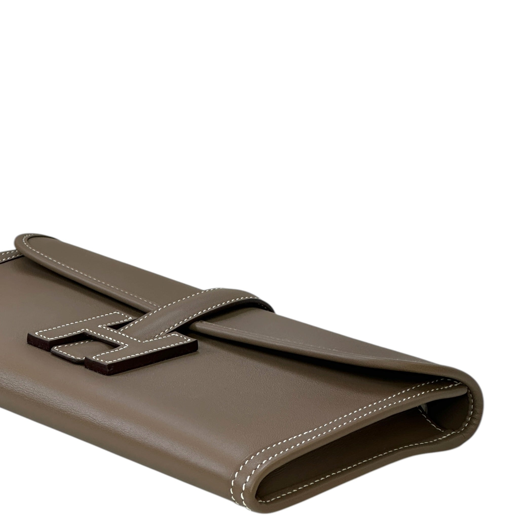 Hermès Jige Elan 29 Clutch Etoupe Swift