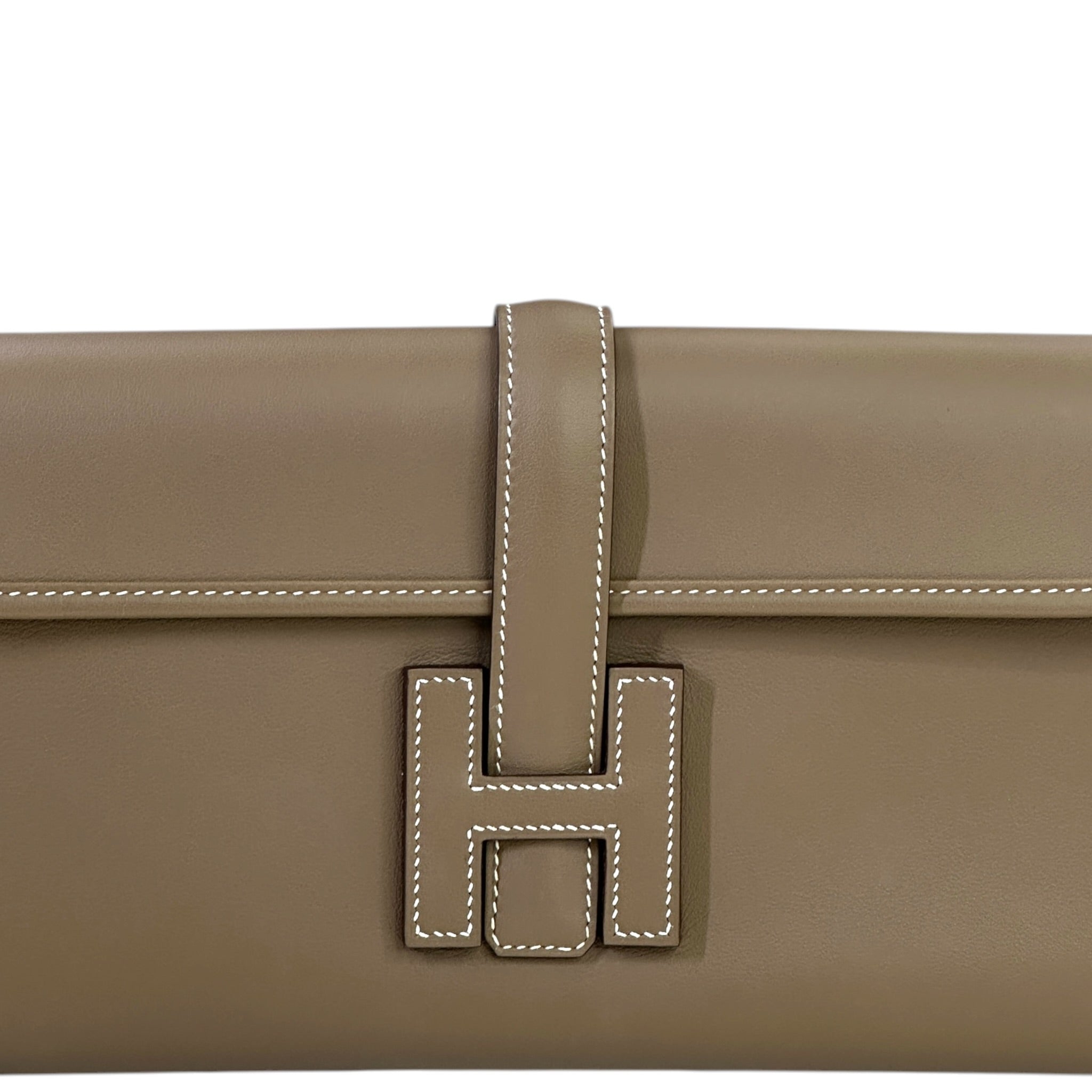 Hermès Jige Elan 29 Clutch Etoupe Swift