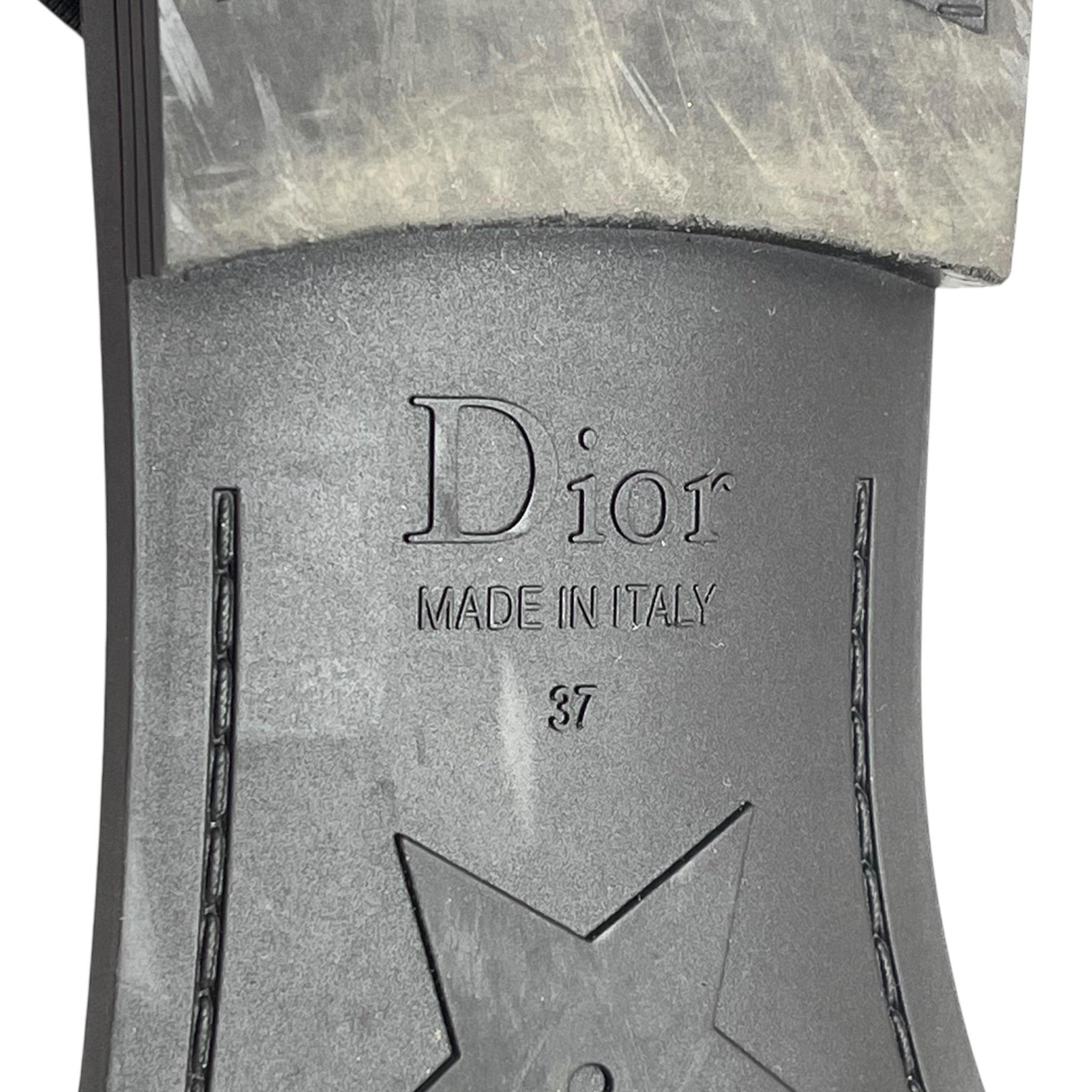 Christian Dior Diorevolution Slides Black Rubber EU 37