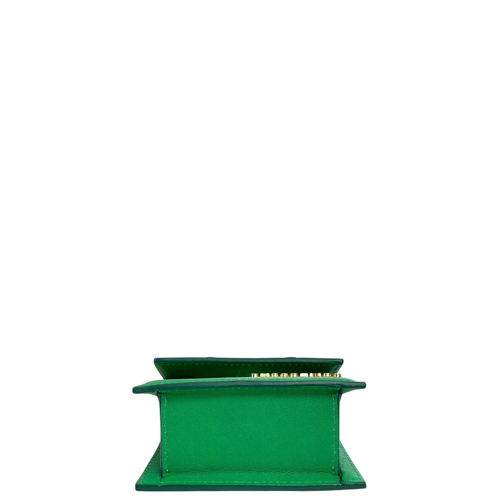 Jacquemus Le Chiquito Bag Green Leather