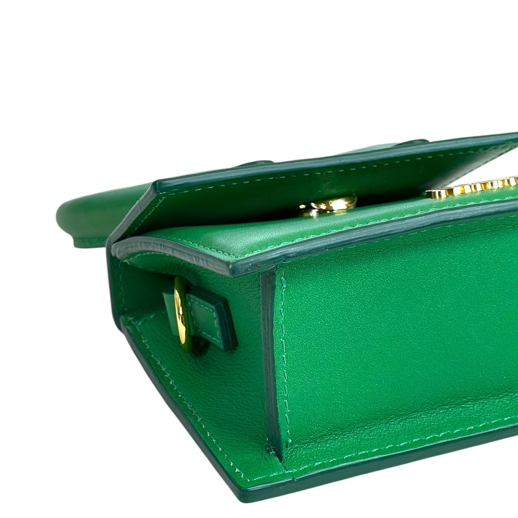 Jacquemus Le Chiquito Bag Green Leather