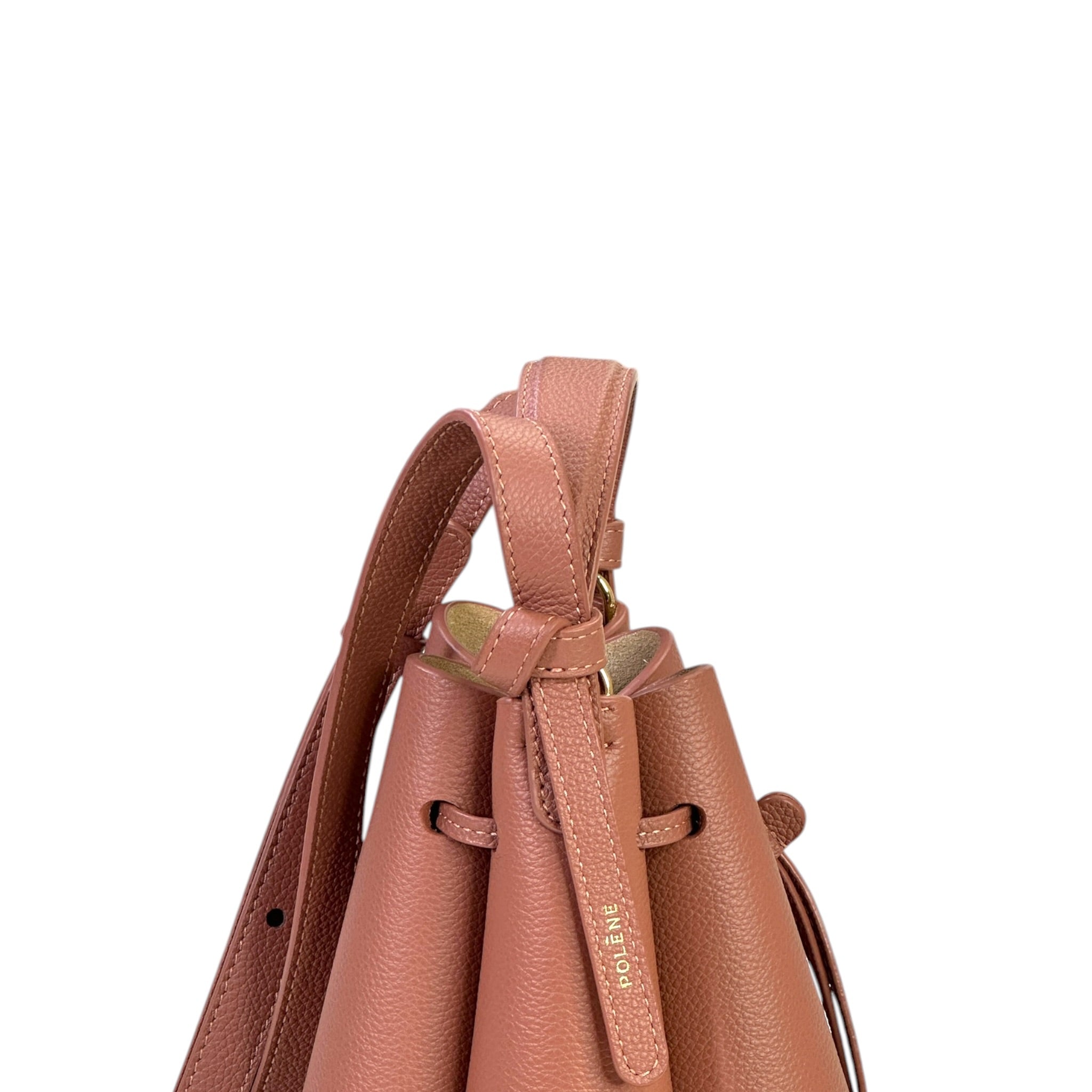 Polène Numéro Huit Mini Blush Pink Leather
