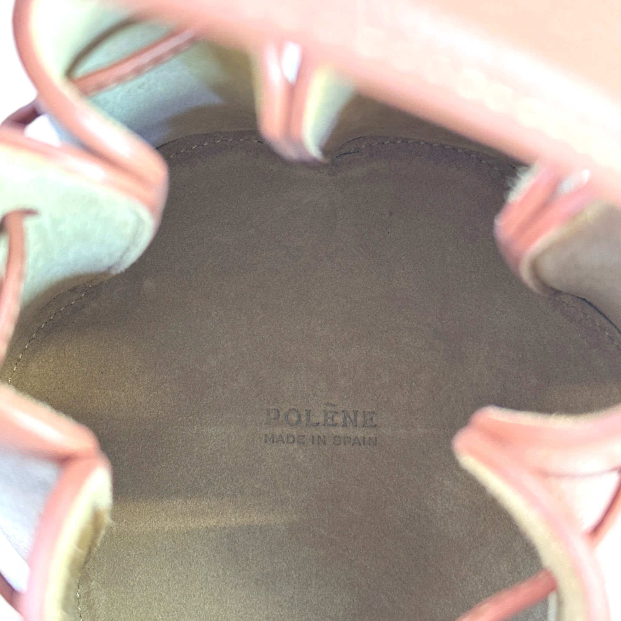 Polène Numéro Huit Mini Blush Pink Leather