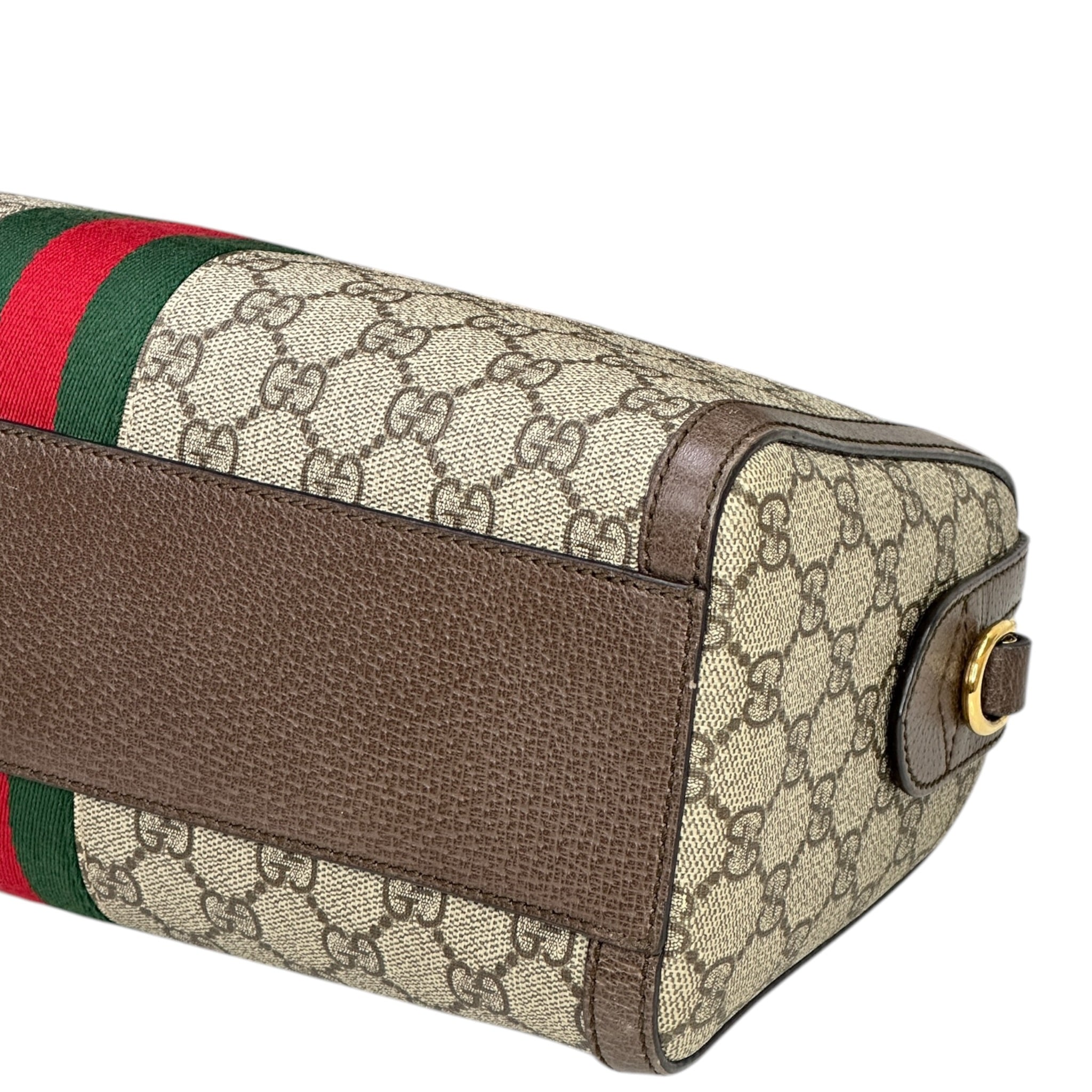 Gucci Ophidia GG Boston Bag Medium GG Supreme Canvas