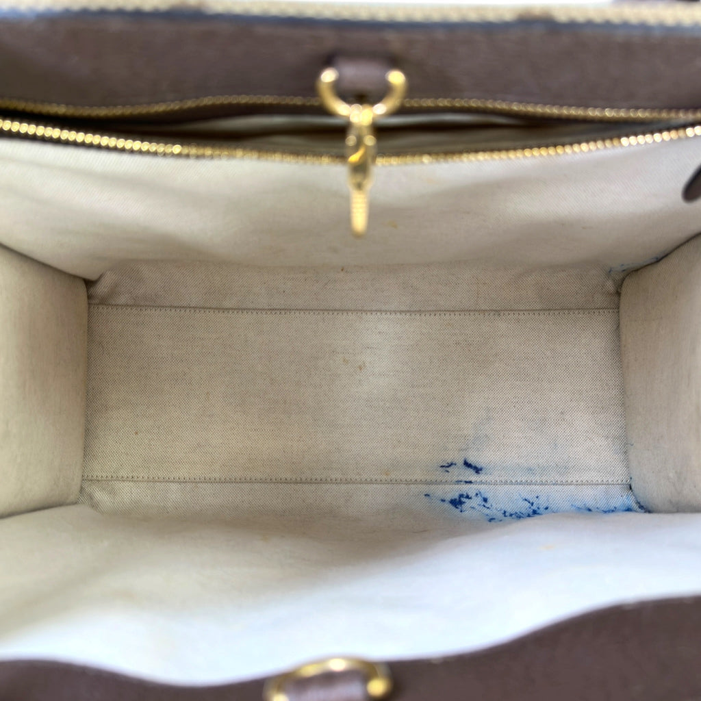 Gucci Jumbo GG tote beige brown monogram canvas