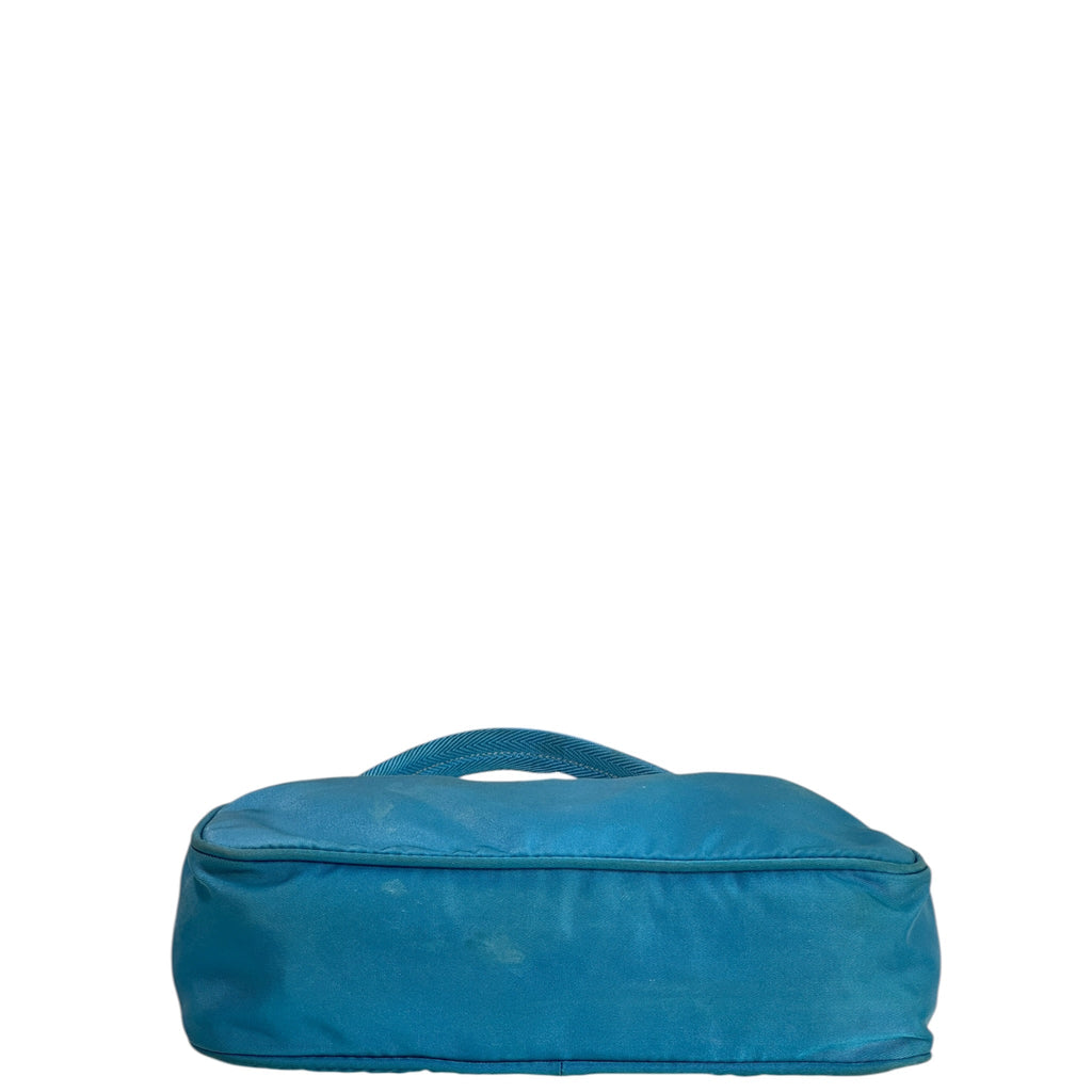 Prada Re-Edition 2000 Mini Hobo BlueTessuto Nylon