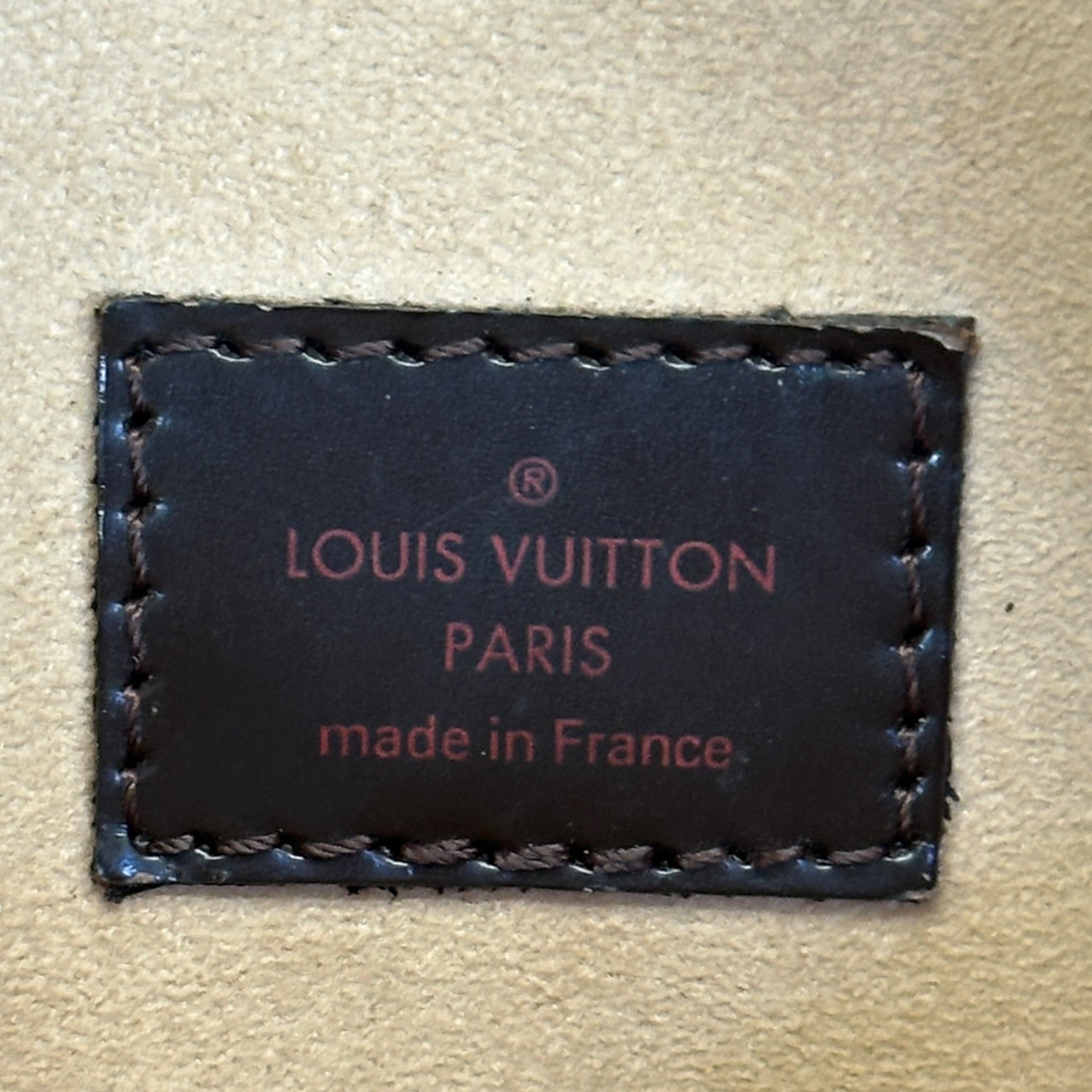 Louis Vuitton Kensington V Bag Damier Ebene Canvas