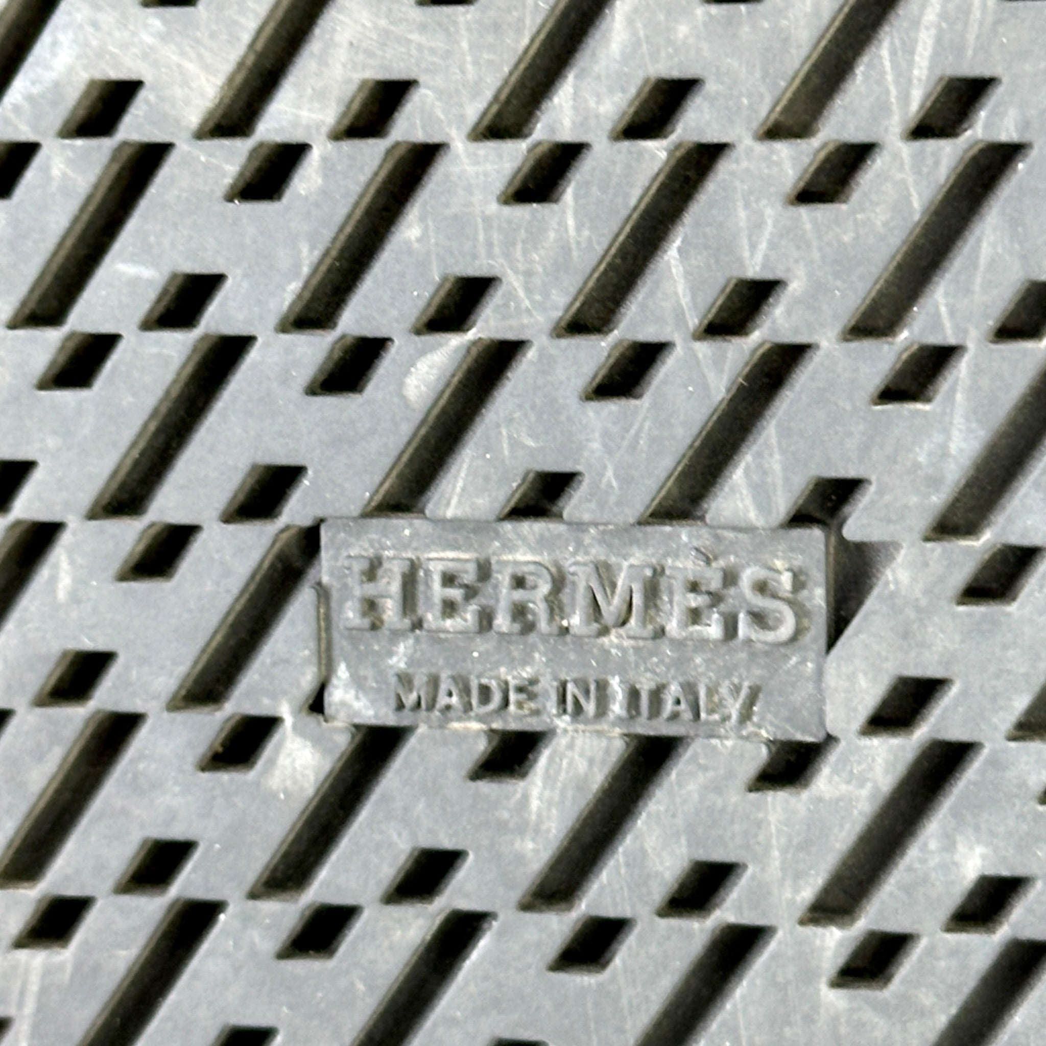 Hermès Chypre Sandals Size EU 36.5 (Bleu Jean)