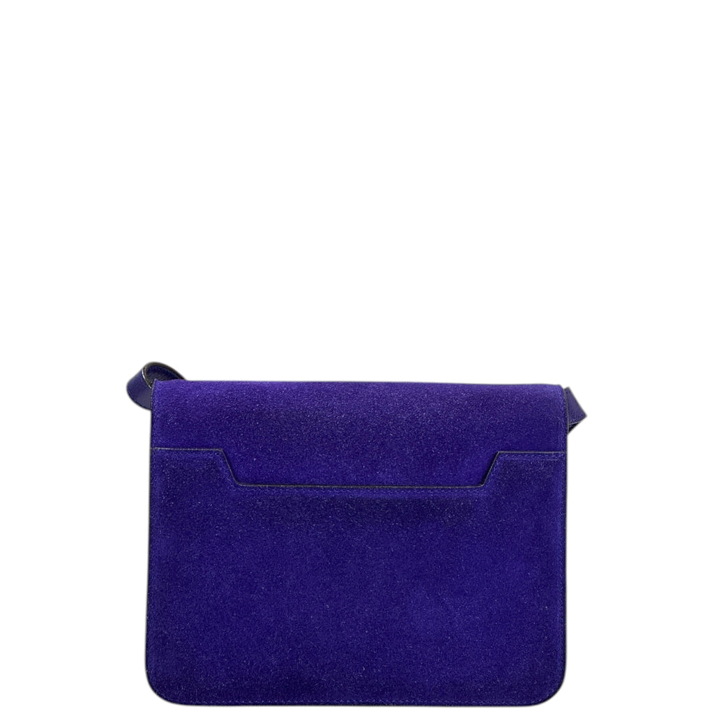 Tom Ford Natalia Crossbody Bag Small Purple Suede