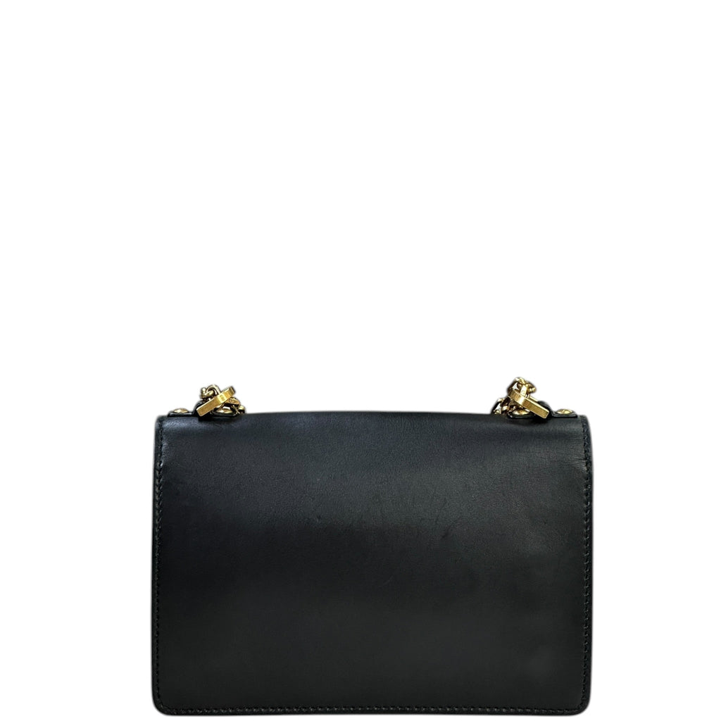 Christian Dior J'Adior Shoulder Bag Black Calfskin