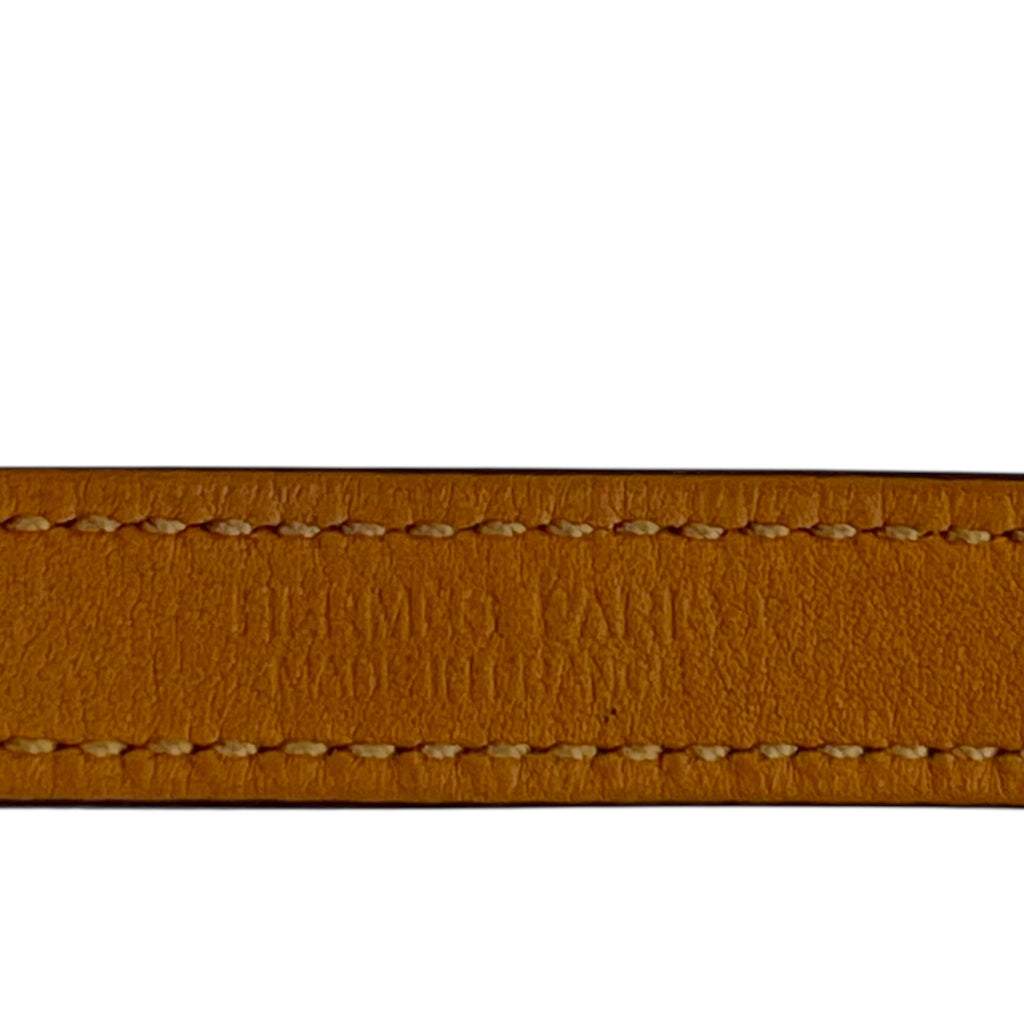 Hermès Rivale Mini Bracelet Etoupe GHW