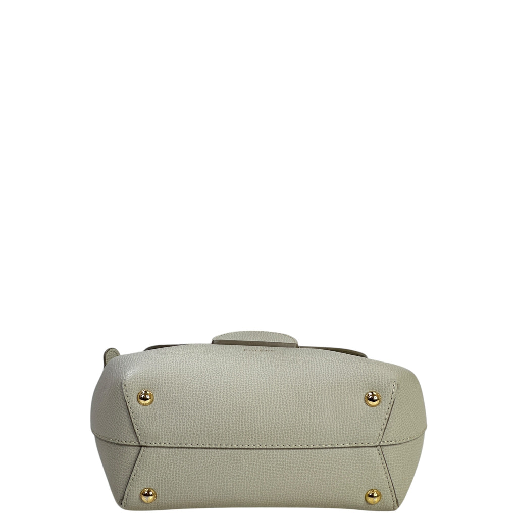 Polène Numéro Un Nano Chalk Textured Leather
