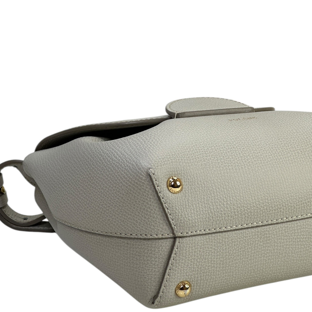 Polène Numéro Un Nano Chalk Textured Leather