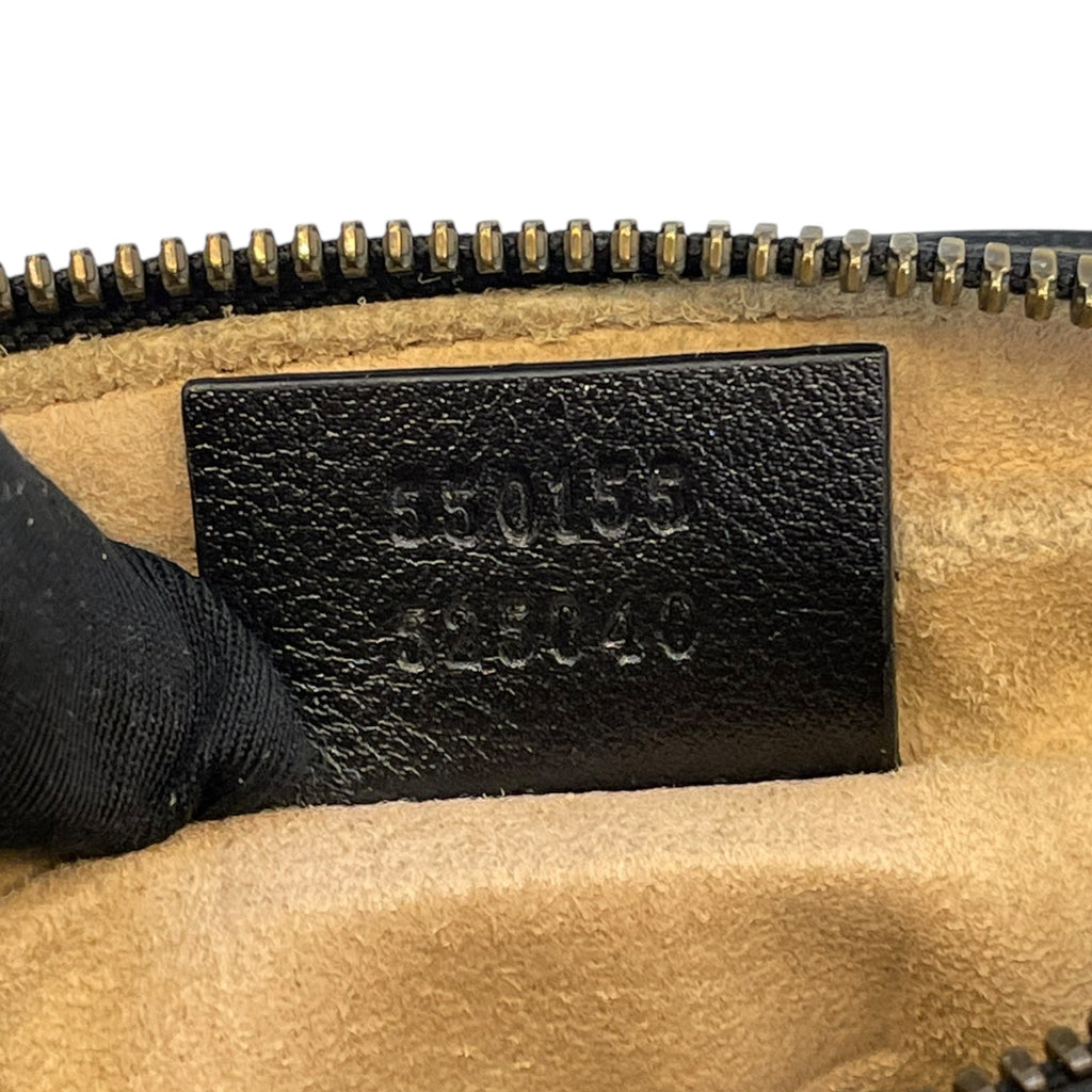 Gucci GG Marmont Camera Bag Black Quilted Leather