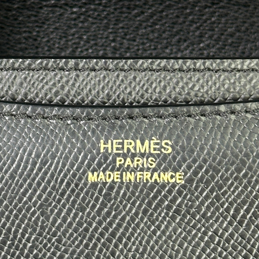 Hermès Constance 18 Black Epsom GHW