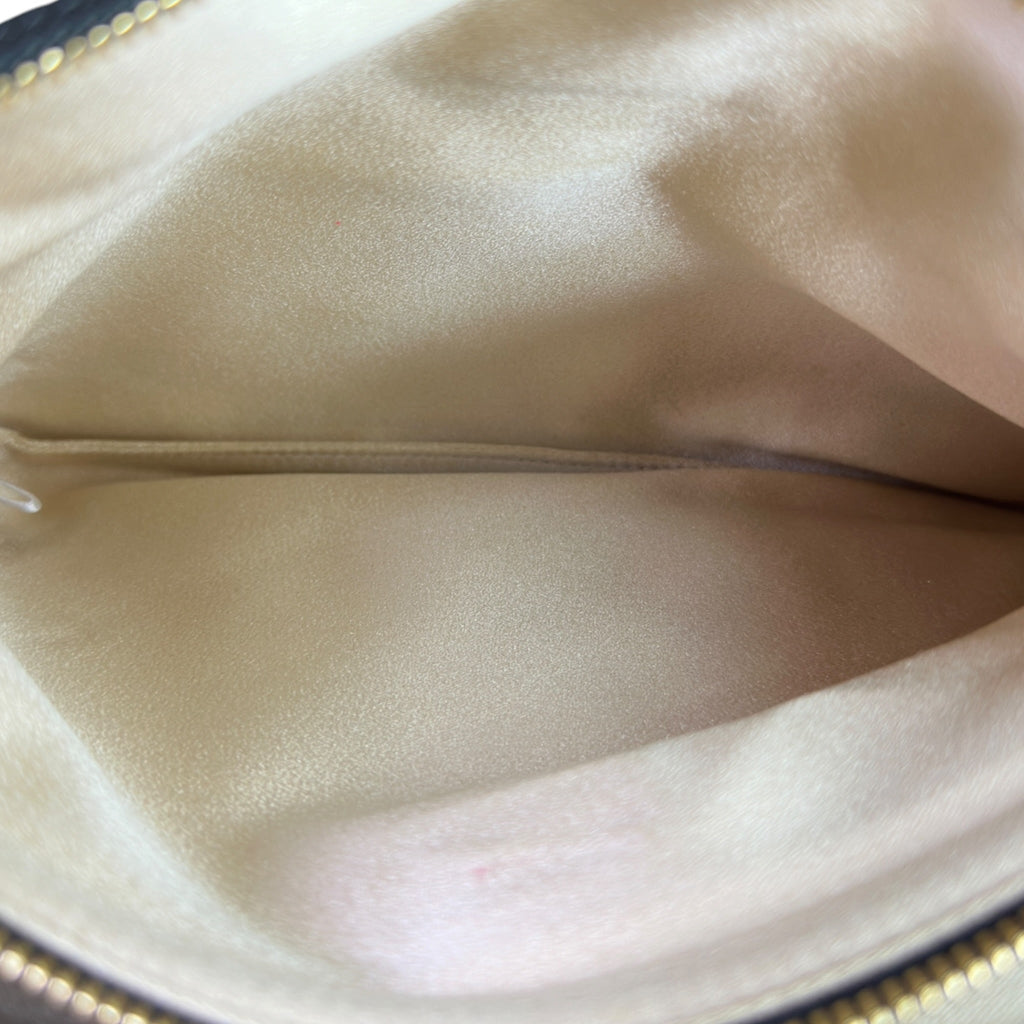 Jimmy Choo Chandra Clutch Black Shimmering Leather