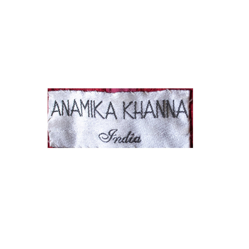 Anamika Khanna Red embellished kurta with pants