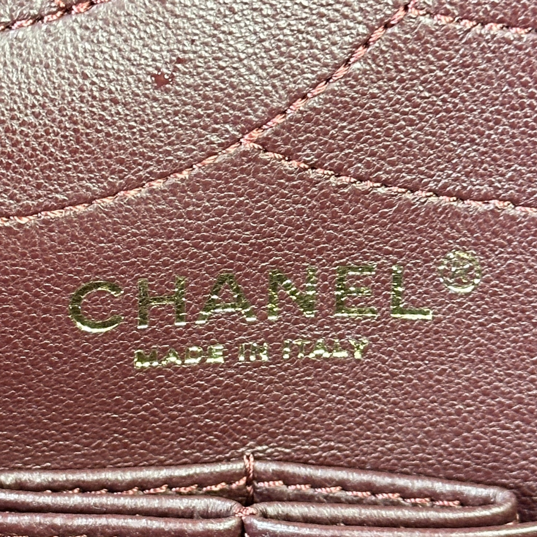 Chanel 2.55 Shoulder Bag Black Quilted Aged Calfskin