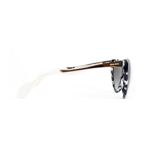 Black & White Cat Print Sunglasses