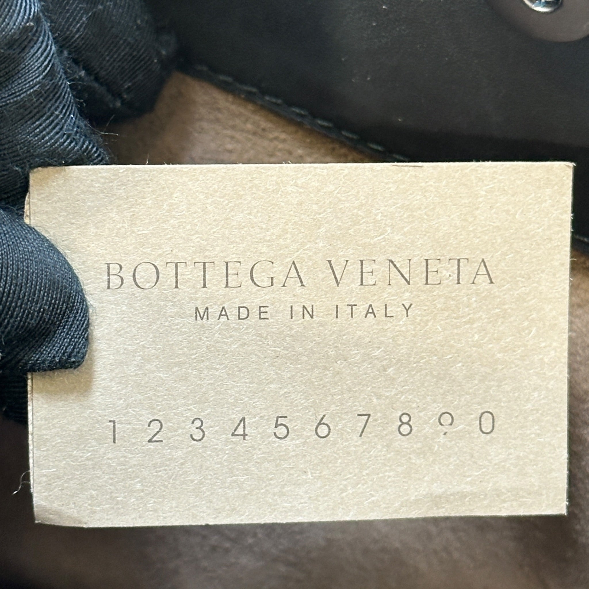 Bottega Veneta Intrecciato Chain Tote Black Leather