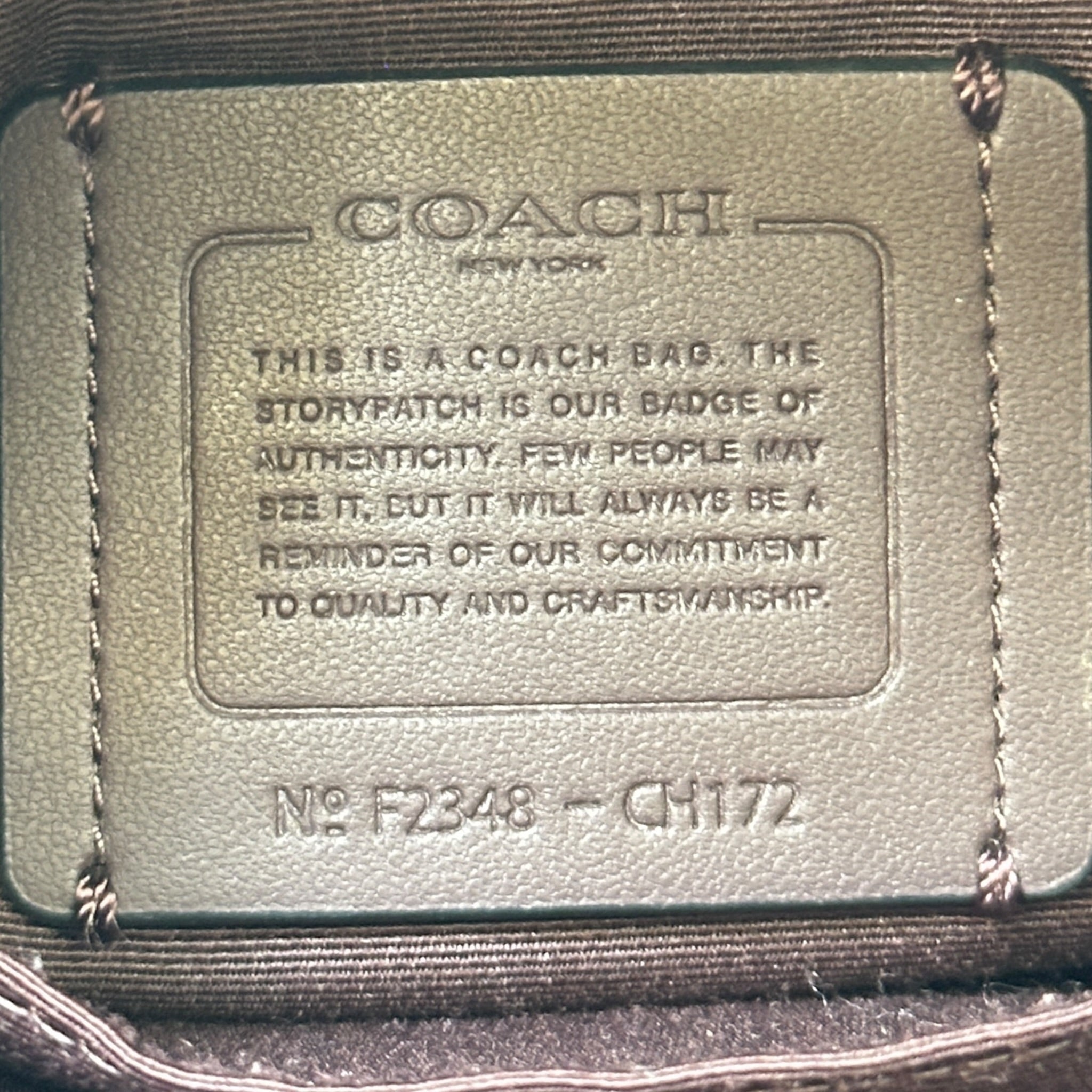 Coach Darcie Carryall Satchel Black Leather