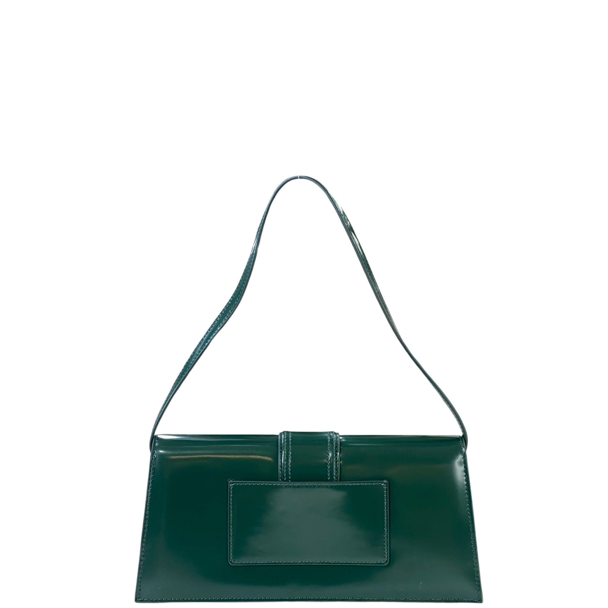 Jacquemus The Long Bambino Bag Dark Green Leather