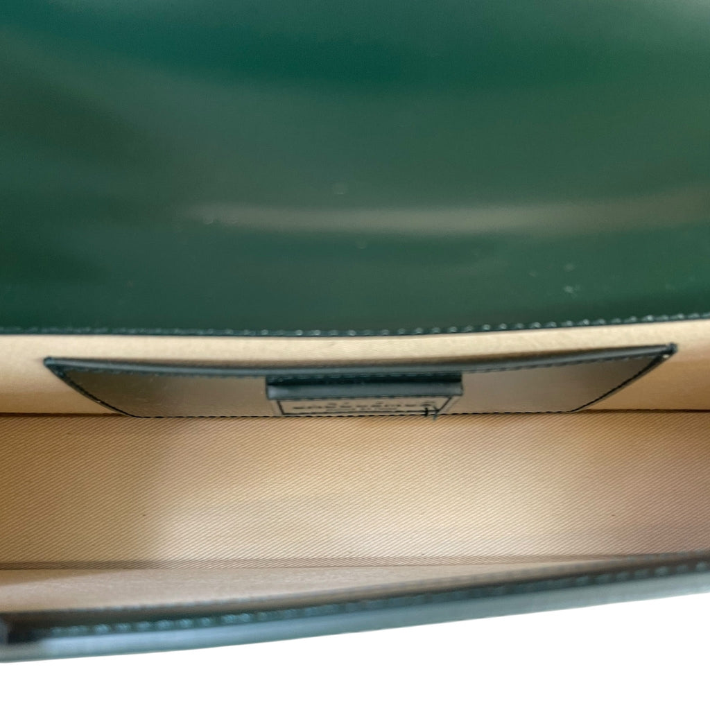 Jacquemus The Long Bambino Bag Dark Green Leather