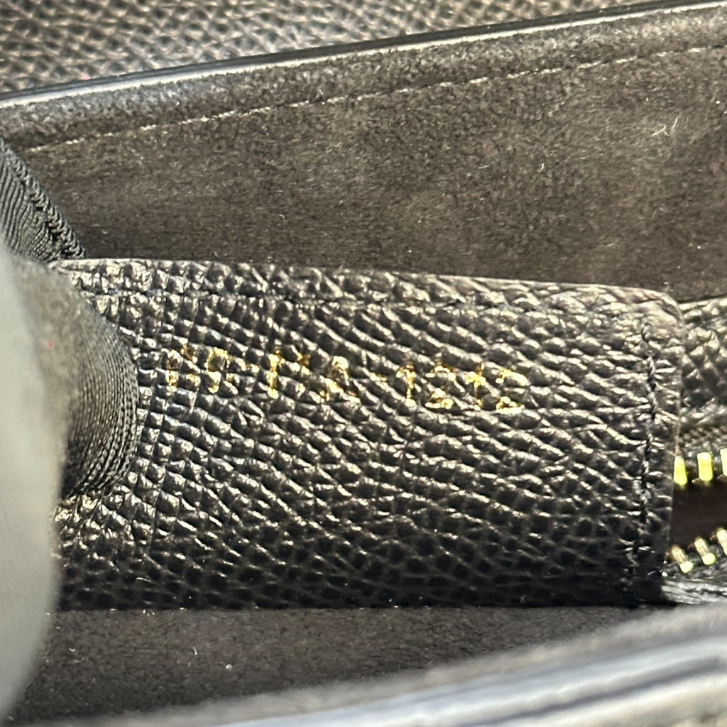 Christian Dior Saddle Bag Black Grained Calfskin