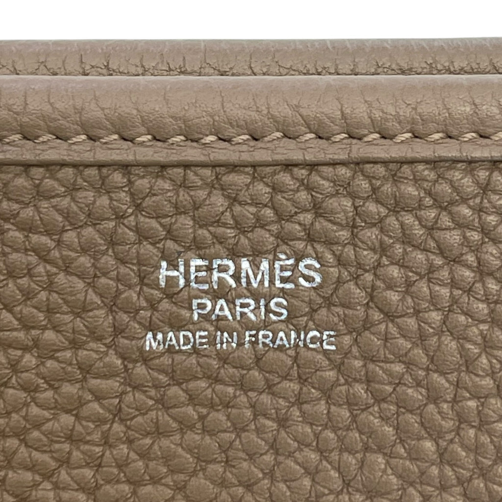 Hermès Evelyne 40 TGM Etoupe Taurillon Clemence PHW