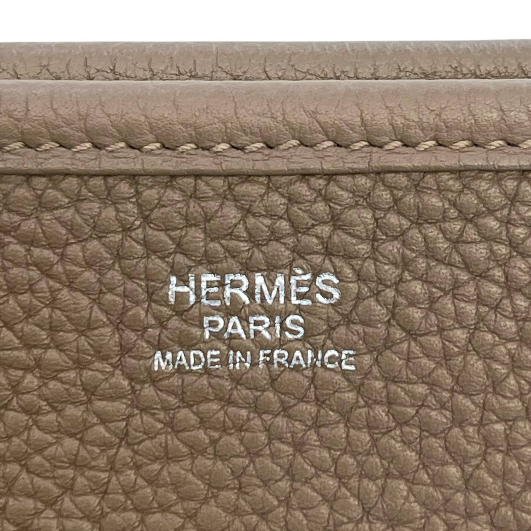 Hermès Evelyne 40 TGM Etoupe Taurillon Clemence PHW