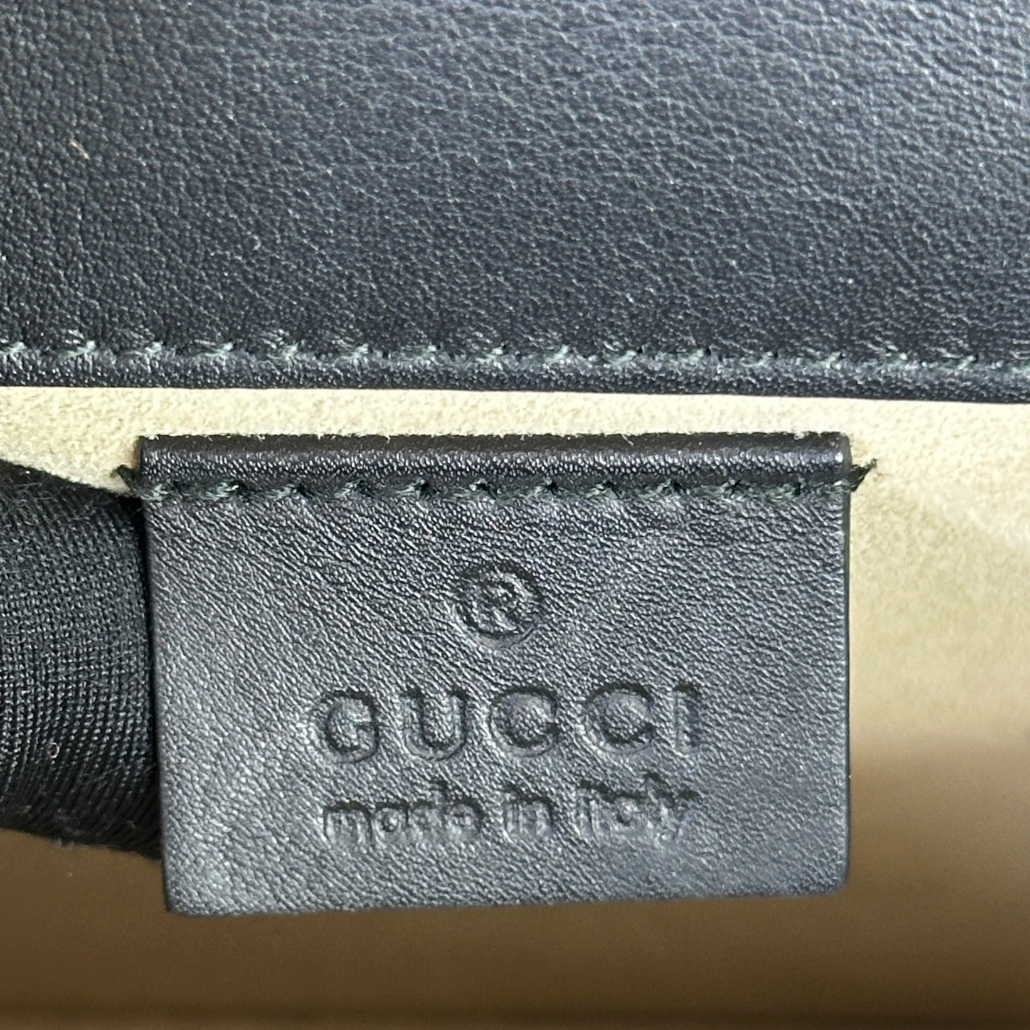 Gucci Dionysus Shoulder Bag Black Leather Studded Floral Embroidery