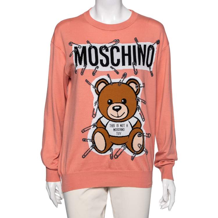 Moschino Pink Sweatshirt