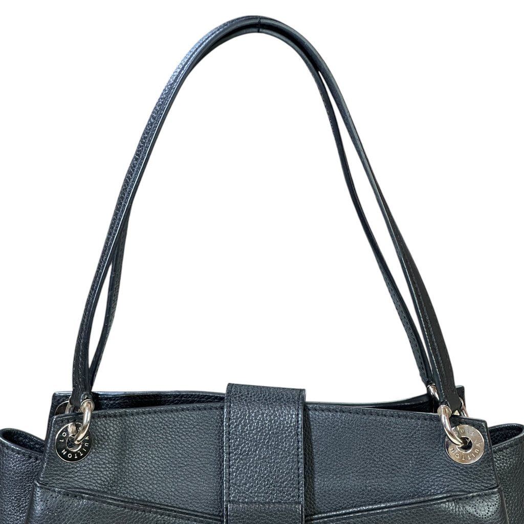 Louis Vuitton Sevres Bag Black Mahina Leather