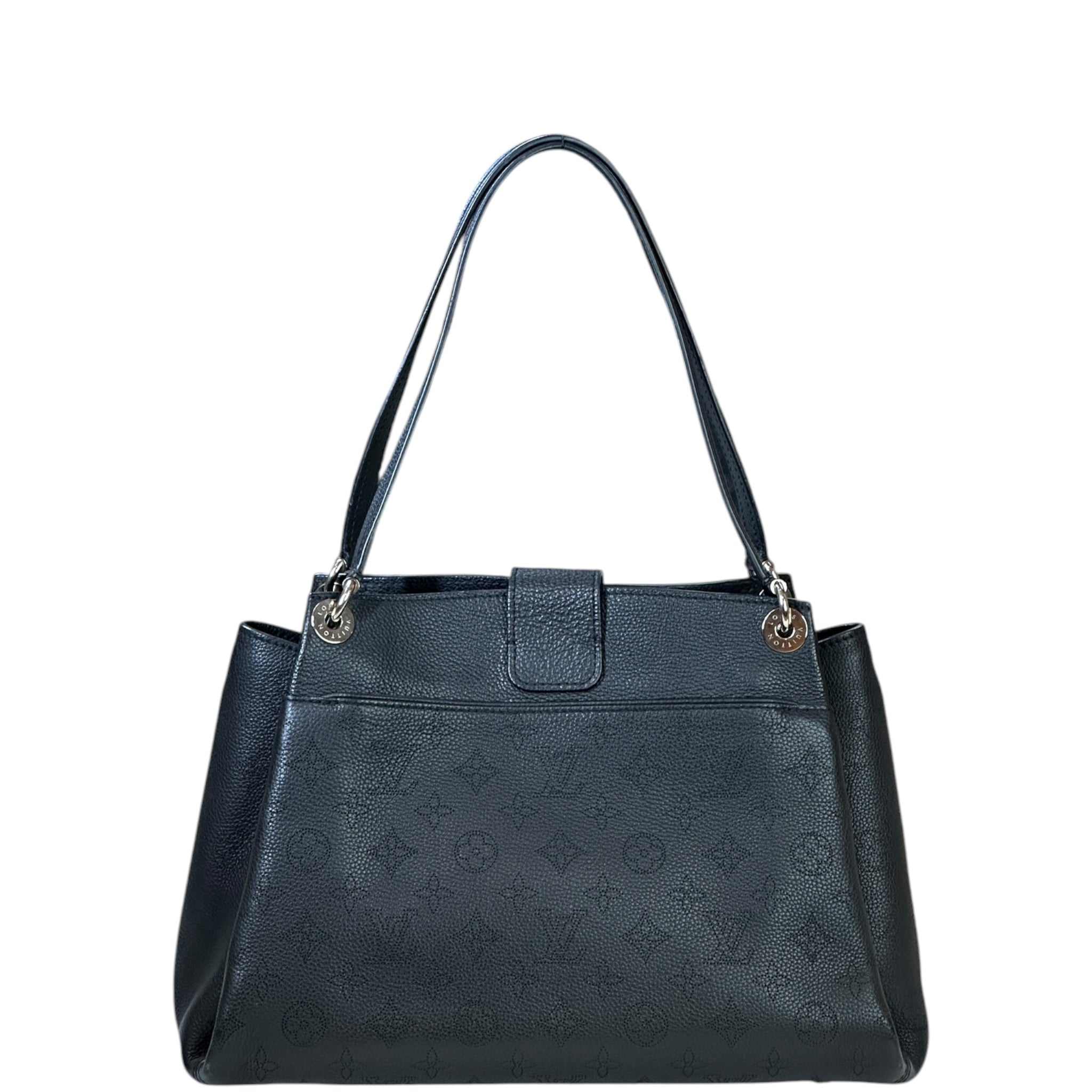 Louis Vuitton Sevres Bag Black Mahina Leather