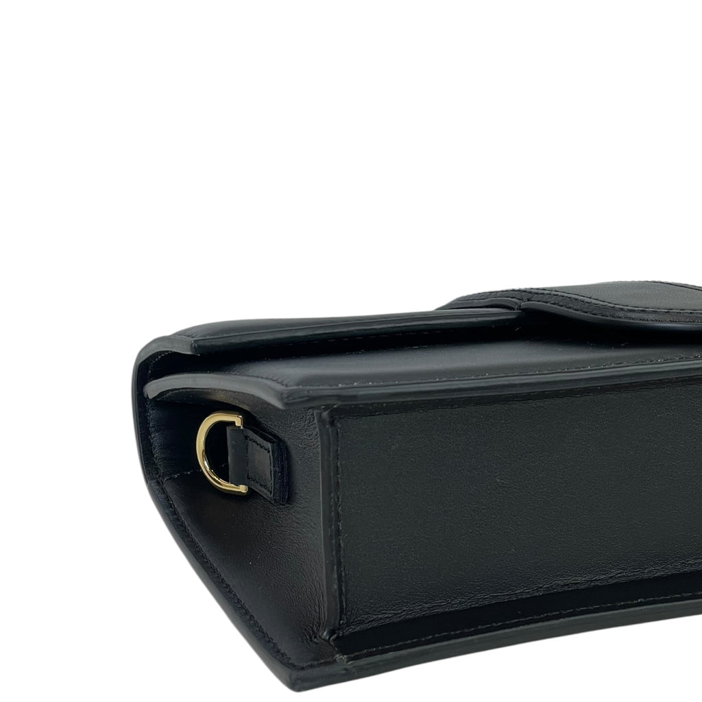Jacquemus The Large Bambino Bag Black Leather