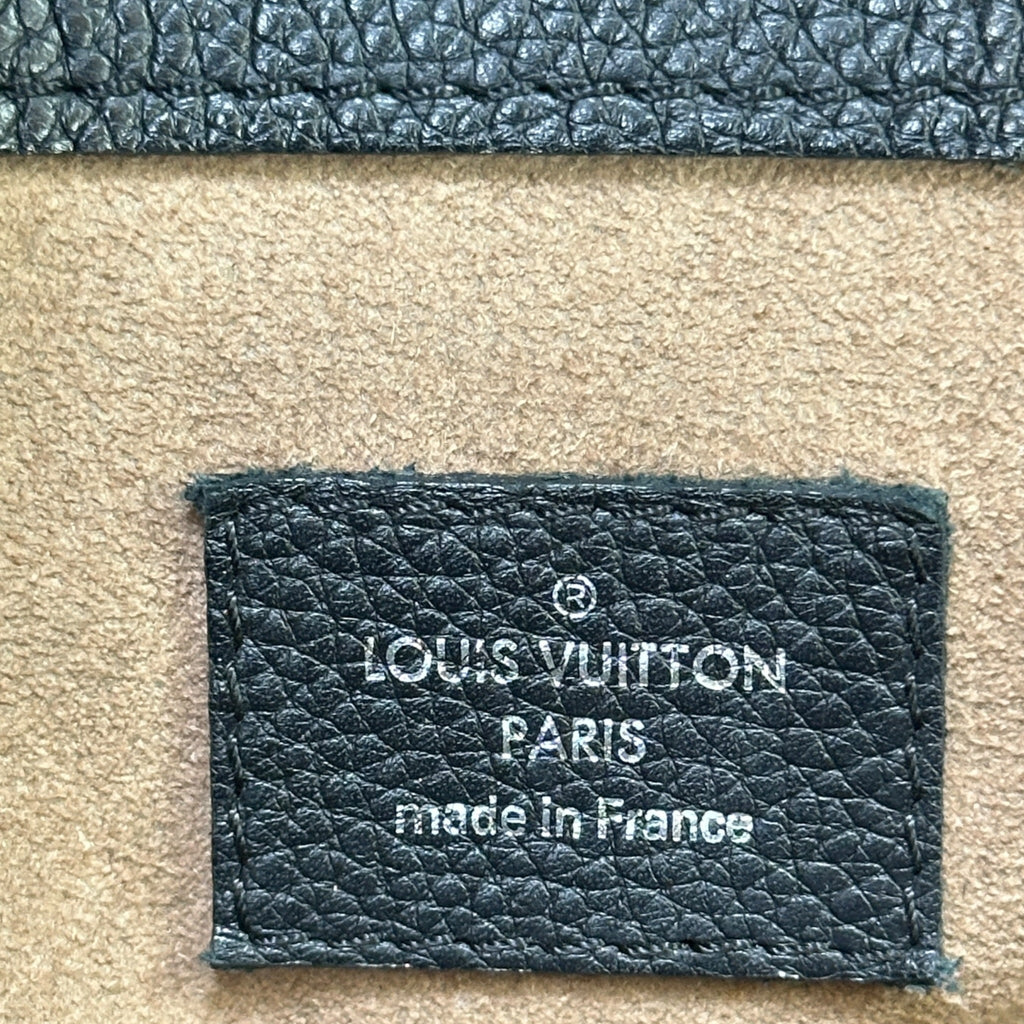 Louis Vuitton Sevres Bag Black Mahina Leather