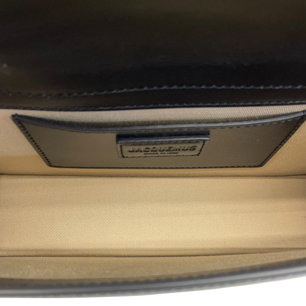 Jacquemus The Large Bambino Bag Black Leather