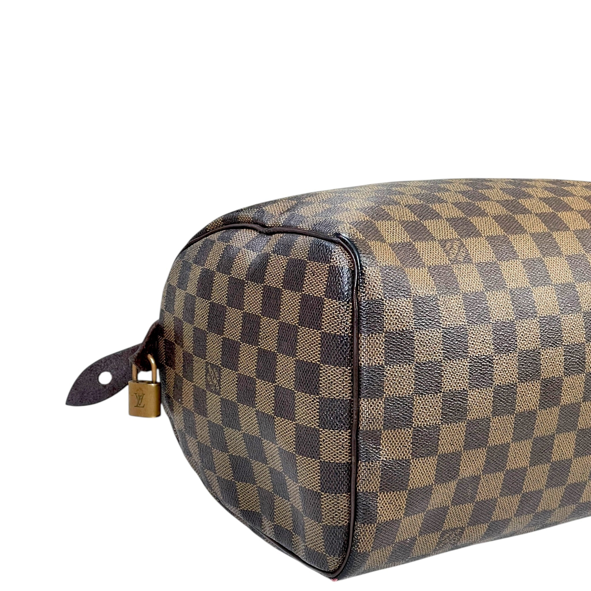 Louis Vuitton Speedy 30 Damier Ebene Canvas