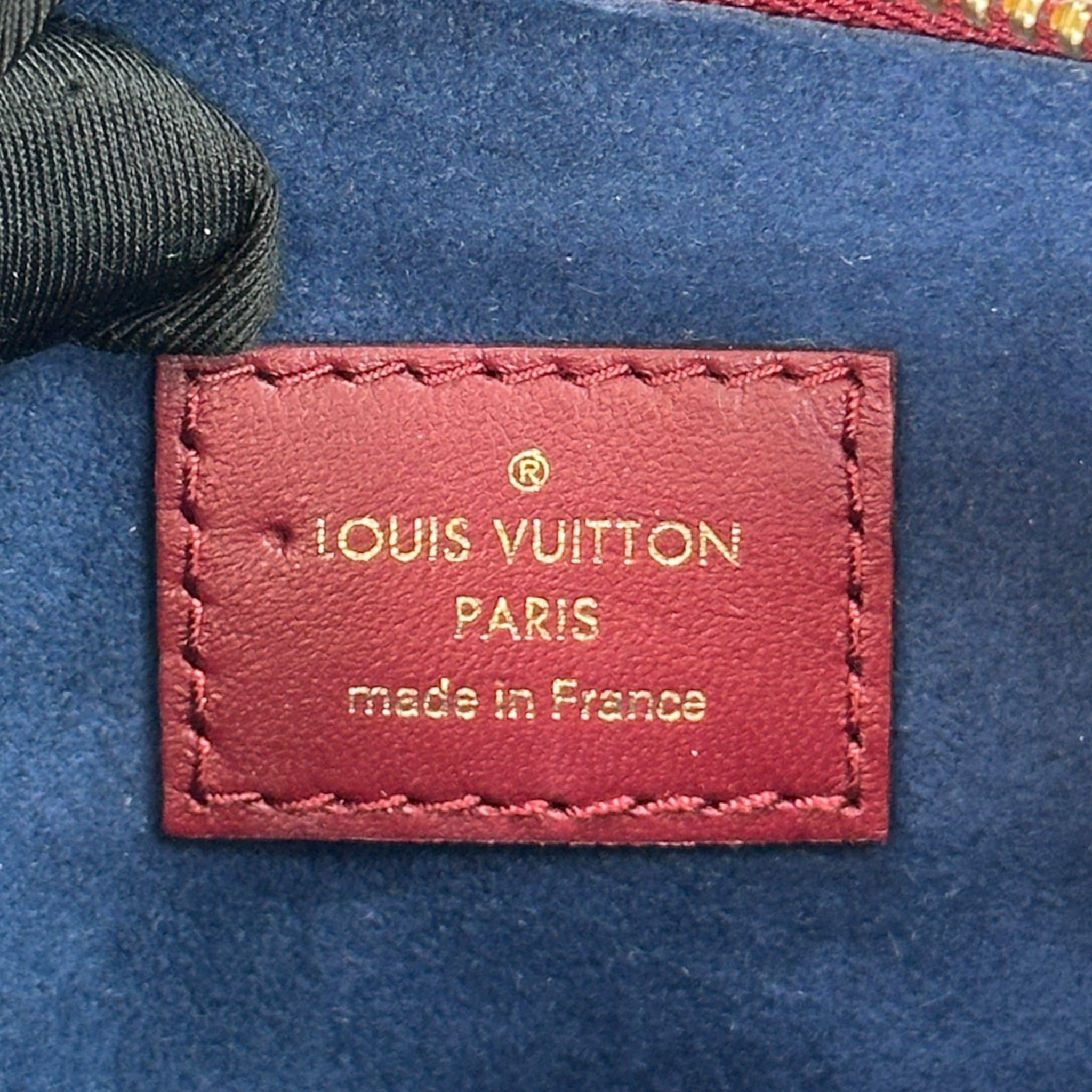 Louis Vuitton Coussin PM Wine Puffy Monogram Lambskin