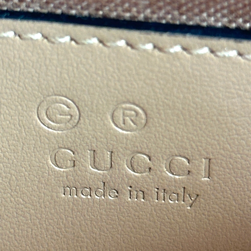 Gucci GG Marmont Shoulder Bag Mini Light Brown Monochrome Matelassé Calfskin