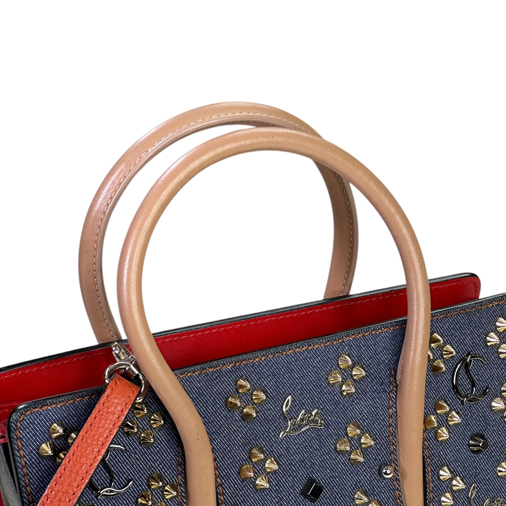 Christian Louboutin Paloma Medium Loubinthesky Denim Bag