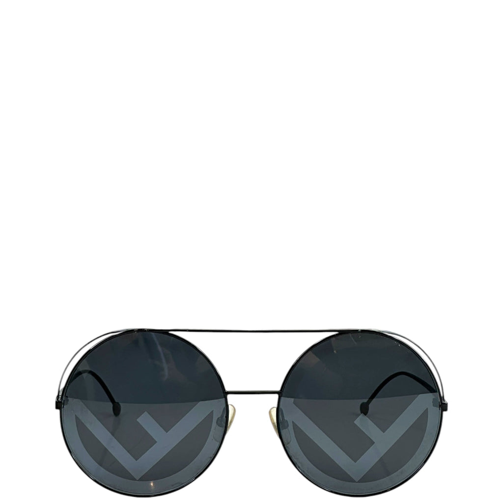 Fendi Round Sunglasses Blue