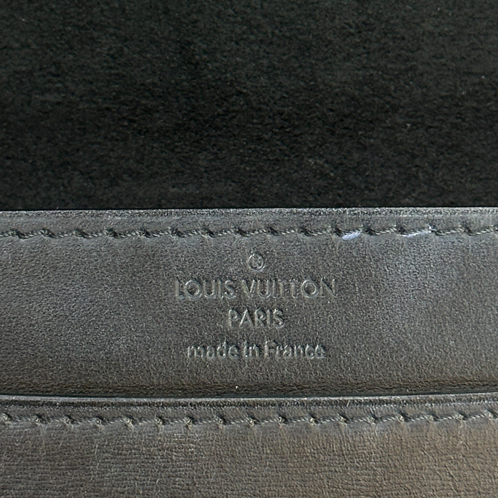 Louis Vuitton Chain Louise GM Bag Black Leather