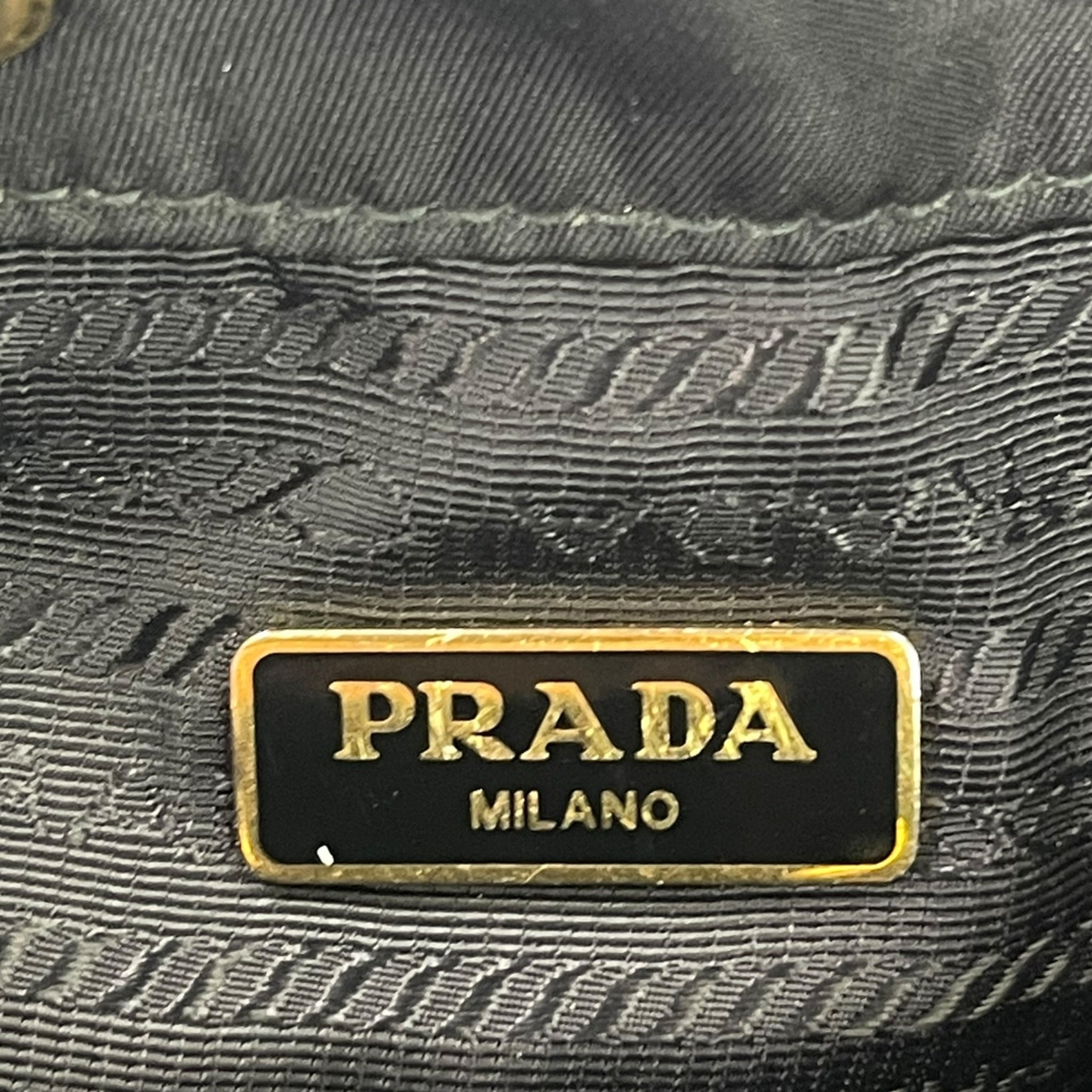 Prada Duet Re-Nylon Black Bucket Bag