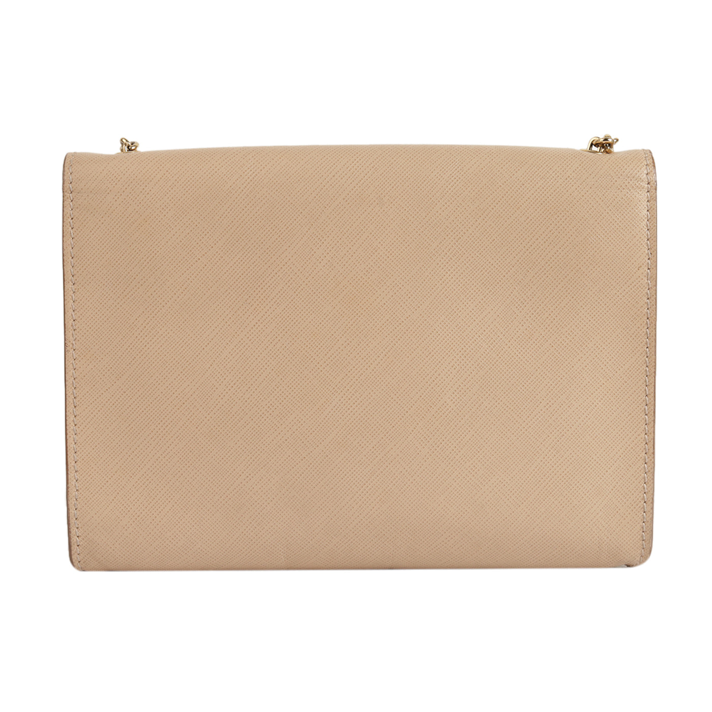 Salvatore Ferragamo Beige Miss Vara  Bow Textured  Leather Cross Body Bag